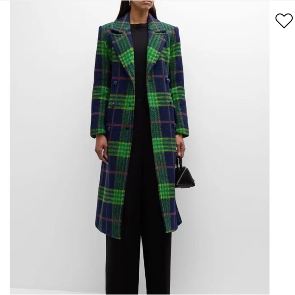L’Agence Olina Long Wool Coat